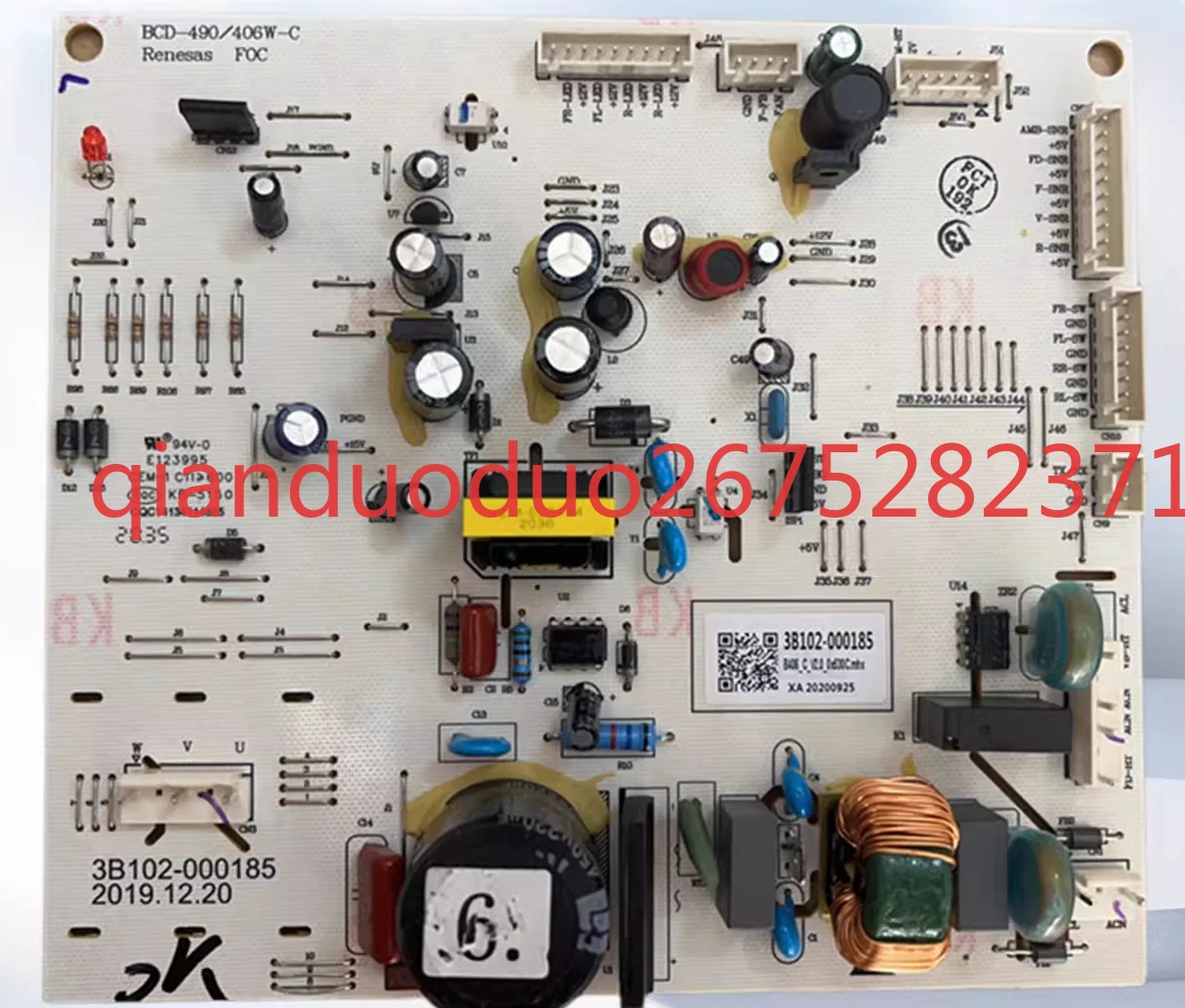 

Applicable to TCL refrigerator computer version BCD-406P6-U main board 3B102-000185