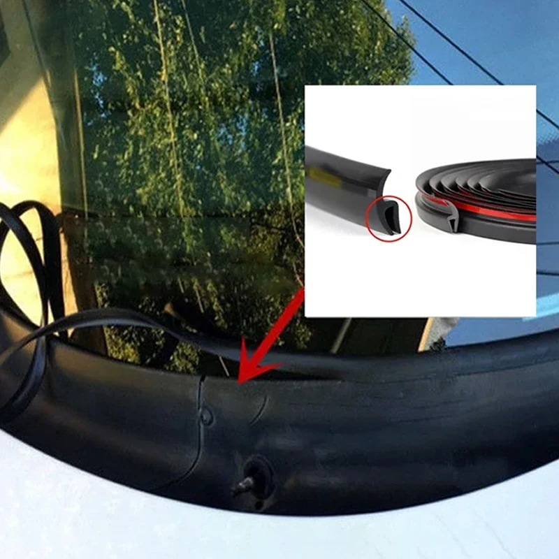 شرائط عزل مطاطية للشيخوخة تحت لوحة الزجاج الأمامي لأودي A3 8P 8V Q5 Q7 A4 B5 B8 B6 B7 A5 A6 C5 C6 C4 بيجو 206 307 407 301