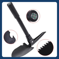 Apply To Portable Small Entrenching Tool Fishing Multi-function  Shovel Folding Garden