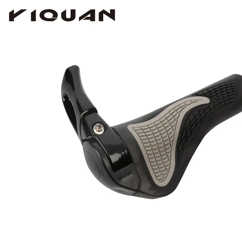 

High Quality Aluminum Alloy Rubber a Horns Bike Handlebar Grips,Comfortable Antiskid Bikes Handlebar Grips