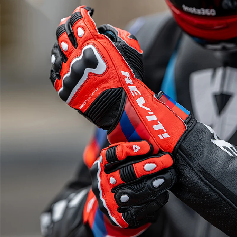 Motorcycle Riding Gloves for REVIT Track Anti Fall, Wear-resistant Guantes Moto Shock-absorbing Buffering Moto Rider Equipment