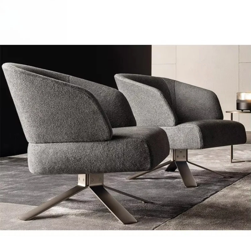 Hotel- und Restaurant-Möbel Wohnzimmer Café Moderner Samt-Drehsessel