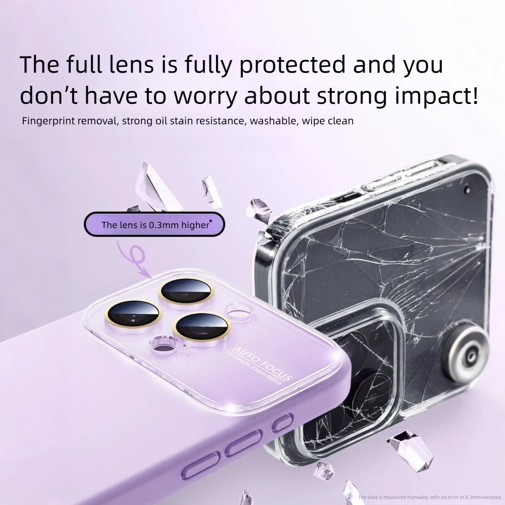 Чехол для телефона DIVI, жидкий силиконовый чехол для Apple iPhone 15, 16, 14, 13 Pro Max, защитный чехол для объектива, силиконовый мягкий чехол, противоударный