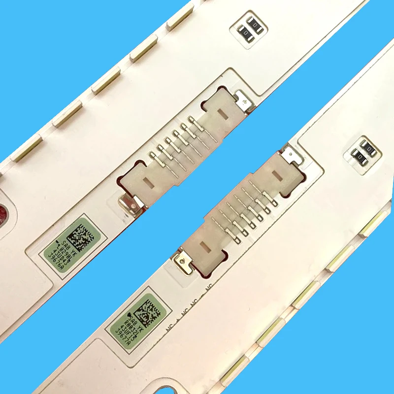 Strip lampu latar LED 3V 48 light 465mm 2pcs untuk Samsung strip strip BN96-396 UN43KU7500 43KU6510U