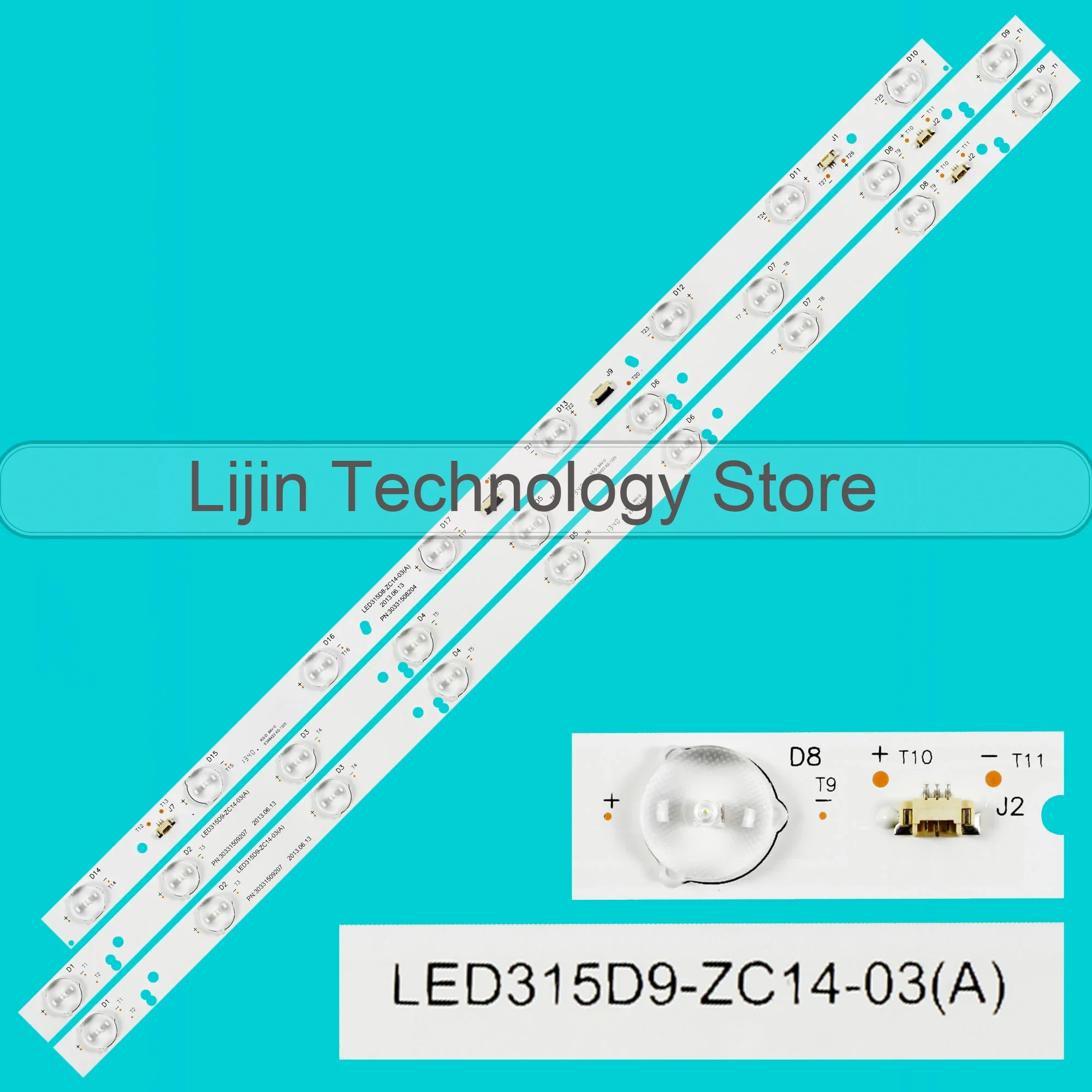 LED Backlight Strip For LE32F8210 32EU3100 LD32U3100 LE32MXF5 LED32A700 MTV-3229 L32HE13N MTV-3229LTA2