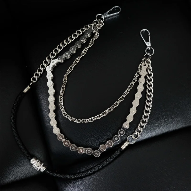 New Pants Chain Punk Men's Trendy Waist Chain Metal Personalized Bag Chain Jewelry