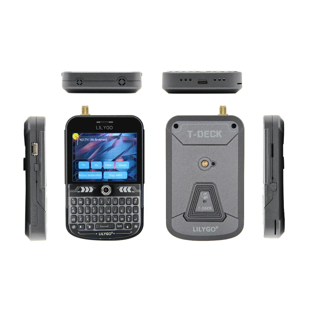 Meshtastic T-Deck Plus development board ESP32-S3 GPS+LoRaWAN+LCD module wireless communication outdoor positioning