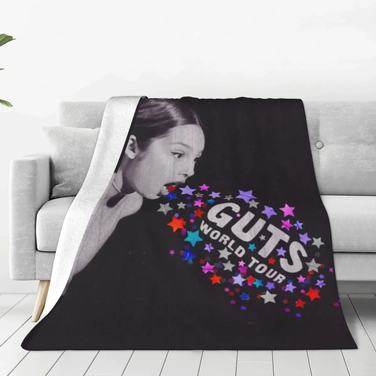 Spill Ur Guts Vampire Sour Blanket Camping Flannel Throw Blanket Super Warm Couch Chair Bedspread Gift Idea