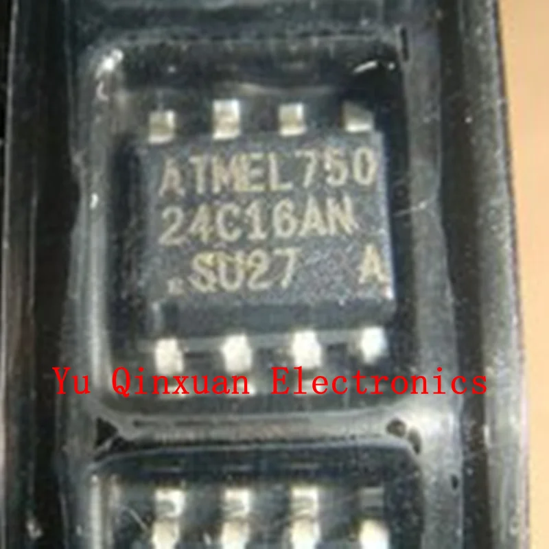 AT24C16AN-10SU-2.7 SOIC8 EEPROM Serial-2Wire 16Kbit 2K x 8 3.3V/5V