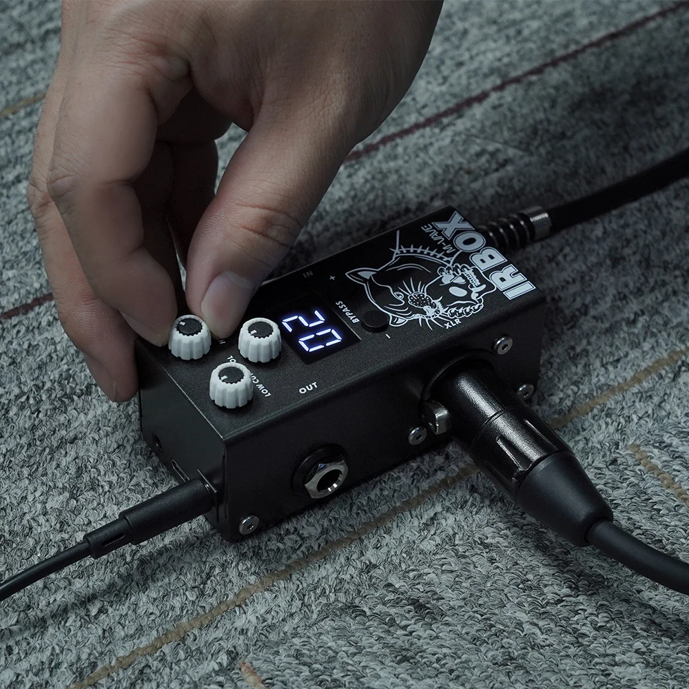 M-VAVE IR BOX تأثيرات دواسة صندوق مكبر الصوت محاكاة باس تأثير الغيتار دواسة XLR منفذ الإخراج 6.35 مللي متر المدخلات/الإخراج الغيتار ملحق #5