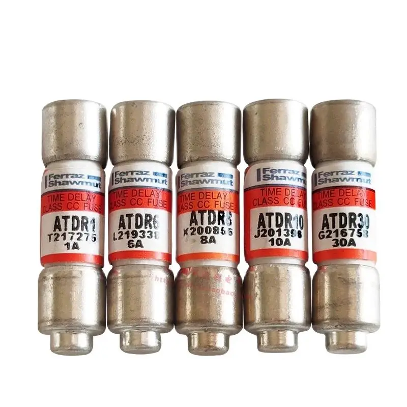 1 шт. керамический плавкий предохранитель AMP-TRAP ATDR1 ATDR2 ATDR5 ATDR6 ATDR8 ATDR10 ATDR12 ATDR15 ATDR20 ATDR30 10x38 мм 600В с задержкой срабатывания, в наличии