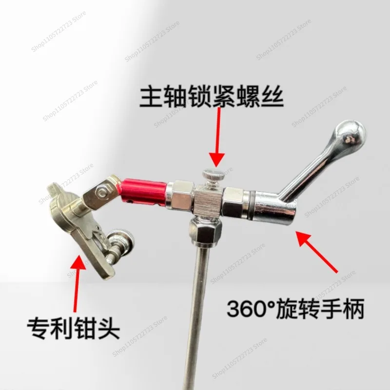 For New Upgraded Hook Table, Rotating Fly Tying Pliers Set, Stainless Steel