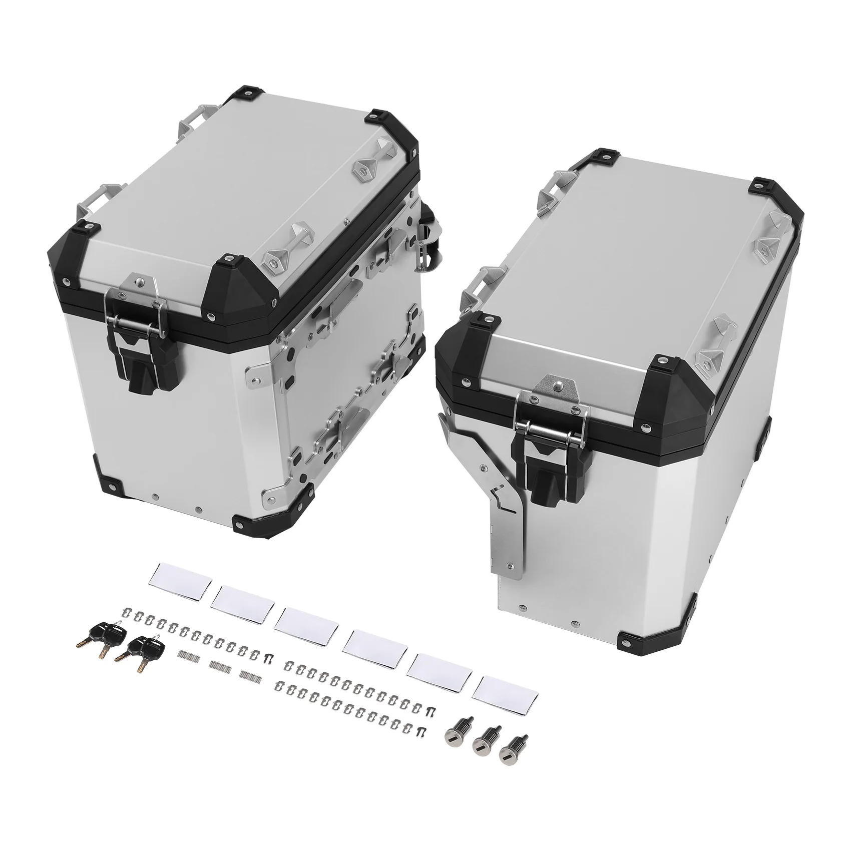 Motorcycle 48L Saddlebags Panniers Side Case Luggage Bag Fit For BMW R1200GS Adventure 2013-2018 R1250GS 2019-2024 F900GS 2025