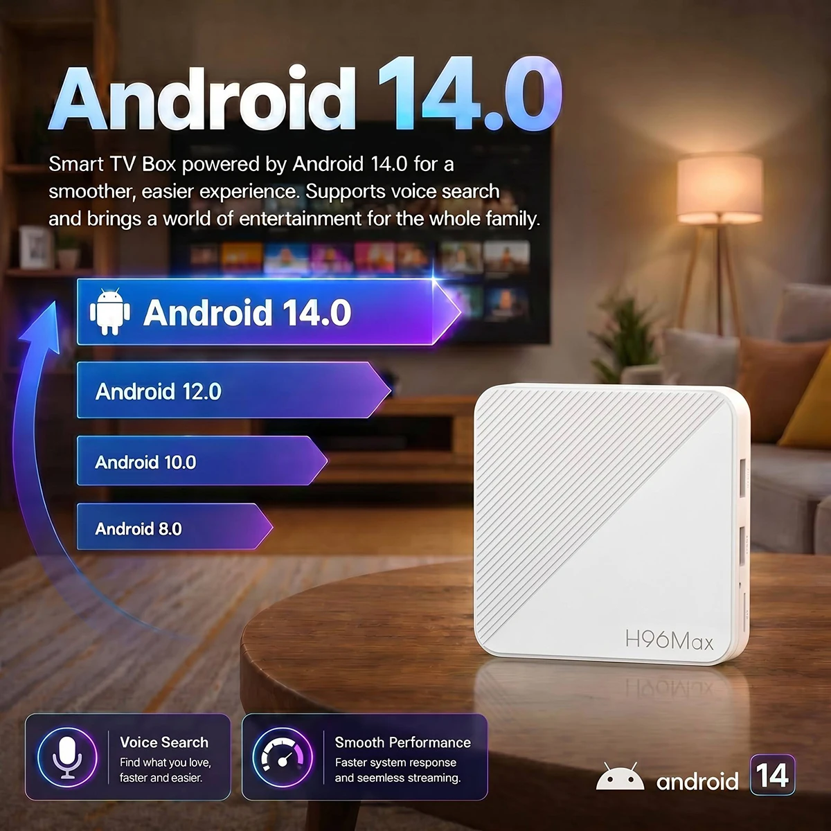 Radxa Rock 5B 16Gb - H96 Max 스마트 안드로이드 14 TV