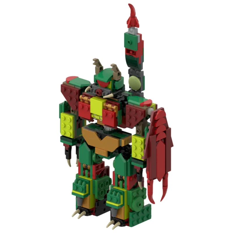 Giant Scorpion Mecha MOC Building Blocks 394 Parts Futuristic Battle Robot Mechanical Beast DIY Brick Desktop Collectible