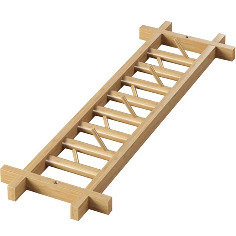 

Изящная бамбуковая вешалка для одежды, многофункциональная настенная вешалка для хранения пальто, стабильная несущая вешалка для сумок, аксессуаров