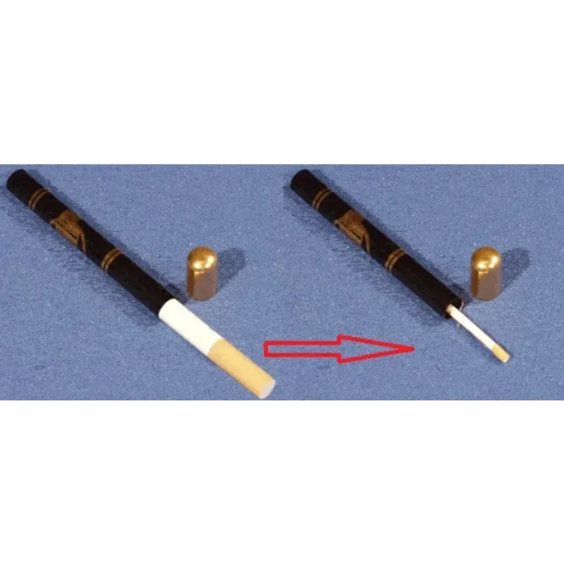 Cigarette de disparition/rétrécissement, tours de magie, déminage de Cigarette, magicien, gros plan, accessoires de rue, illusion, comédie