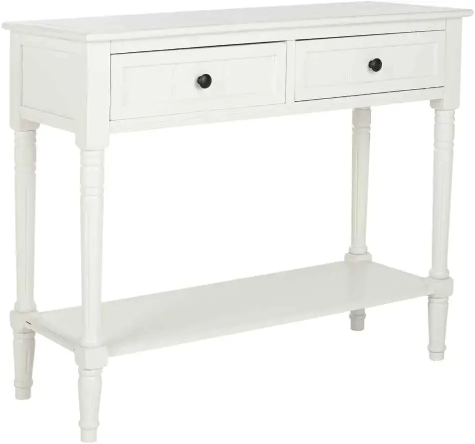 Safavieh American Homes Collection Samantha Distressed/Cream 2-Drawer Console Table USA