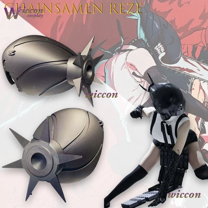 Máscara de Terror 3D de Ácido Poliláctico CosCos, Accesorios para Disfraces, Cosplay, Navidad, Halloween, Películas, Peluca Rezee