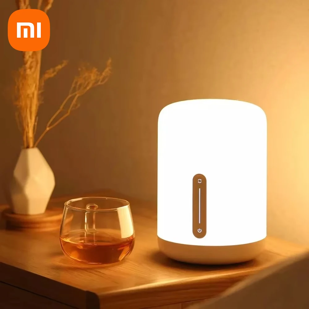 

Mijia Bedside Lamp 2 WiFi Connection Touch Panel APP Control Works with Apple HomeKit Siri For Smart Home Life Original