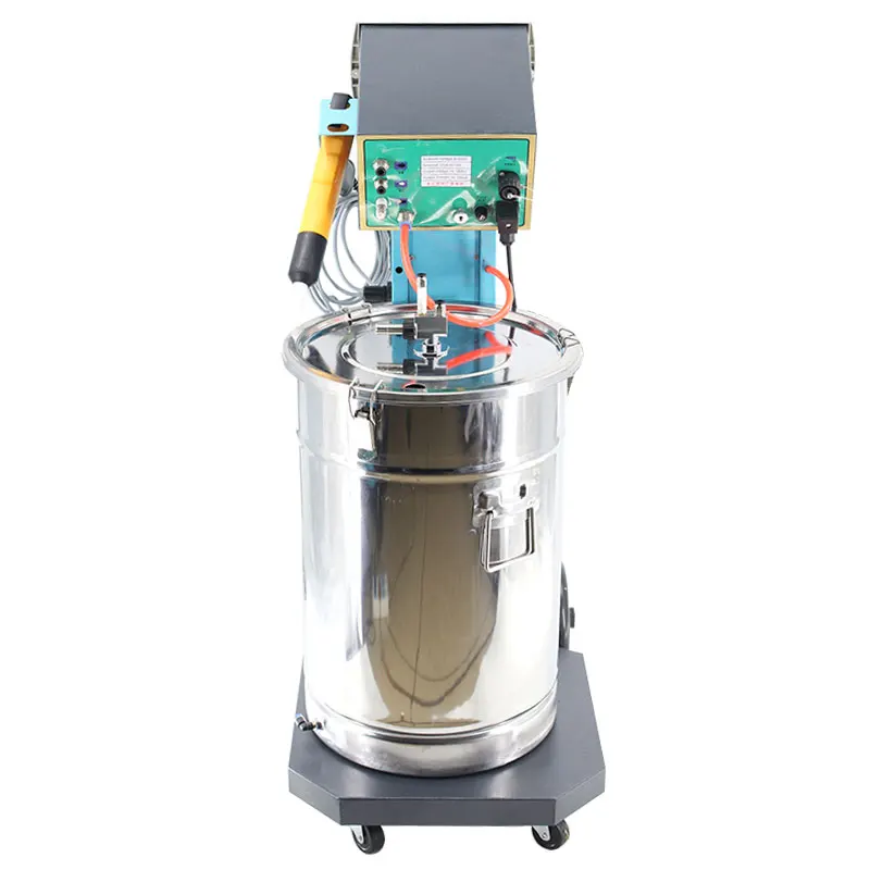 Industrial Powder Spray Intelligent Electrostatic Powder Coating Gun for Spraying Paint Metal Pump 30 Aluminum Provided 220v TT
