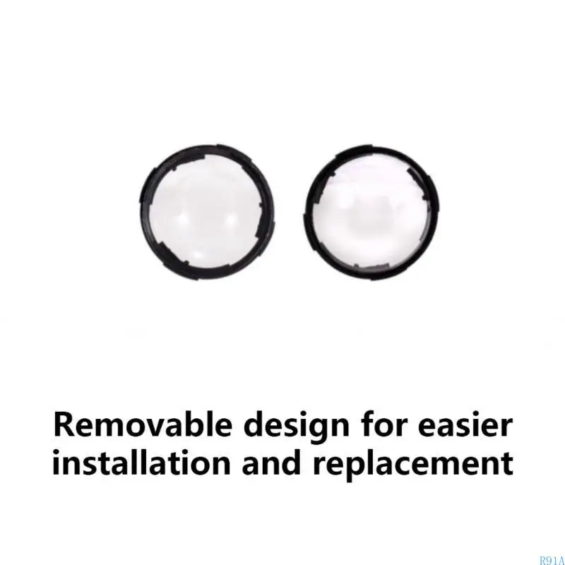 R91A Крышки линз вращающиеся гвардии линзы 36 мм/1,42 дюйма водонепроницаемой и съемной рамы для камеры действия для