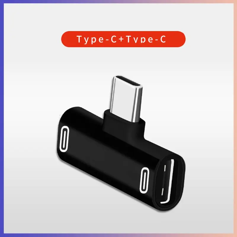 3 In 1 USB C To Type-C Converter Phone Charging /Earphone Splitter Type C Adapter Converters For Xiaomi Huawei Phone Accessories