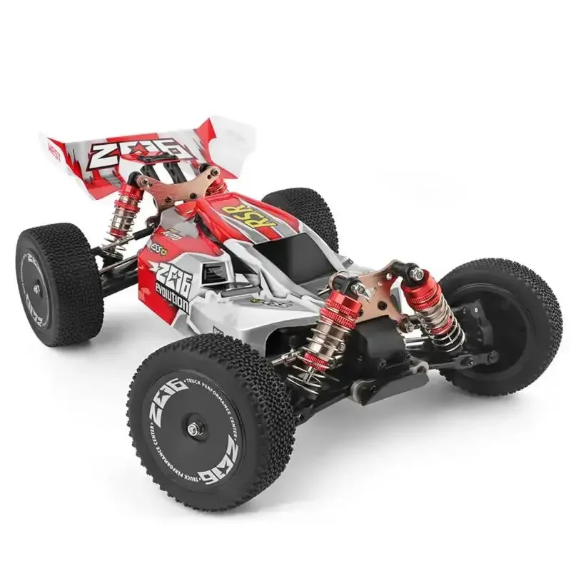 WLtoys 144001 1:14 RC Racing Car 60 Km/H 2.4G telecomando ad alta velocità Off-Road Drift assorbimento degli urti giocattoli per ragazzi adulti