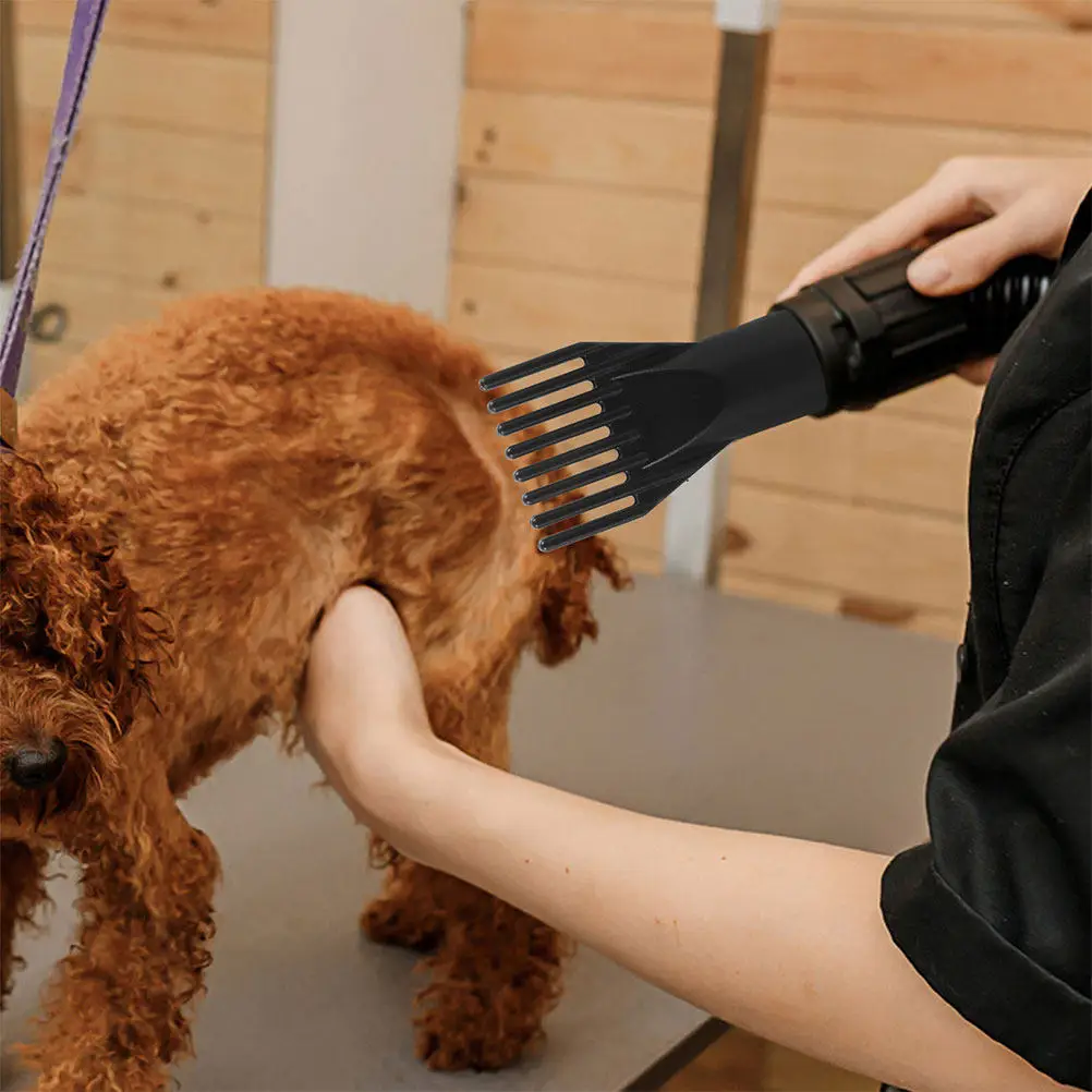 

2Pcs Professional Hair Dryer Comb Nozzle Replacement Universal Styling Tool for Home Barber Shop Travel Lightweight Heat
