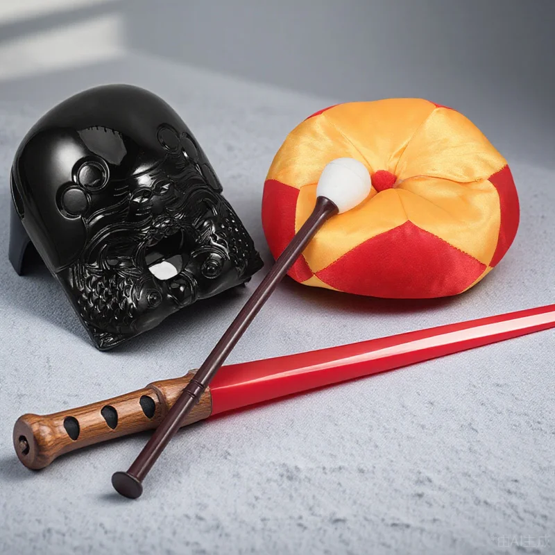 

1Set Durable Acrylic Muyu Smooth Surface Temple Block Loud Sound Meditation Fake Woodblock Religious Supply Cushion