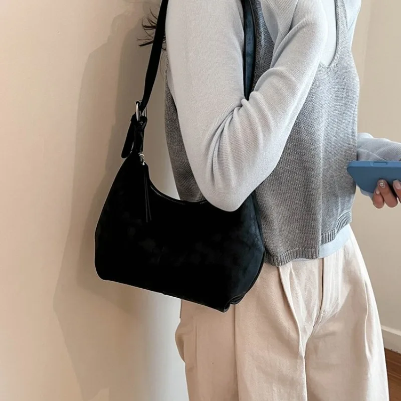 High-End Classic Leather Satchel Handbag Women Designer Tote Shoulder Crossbody Purse Diaper Bag
