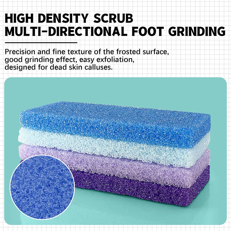 Grinding Stone Reusable Foot Pumice Stone Callus Exfoliate Hard Skin Remove Pedicure Scrubber Foot Care Tool Scrub Manicure