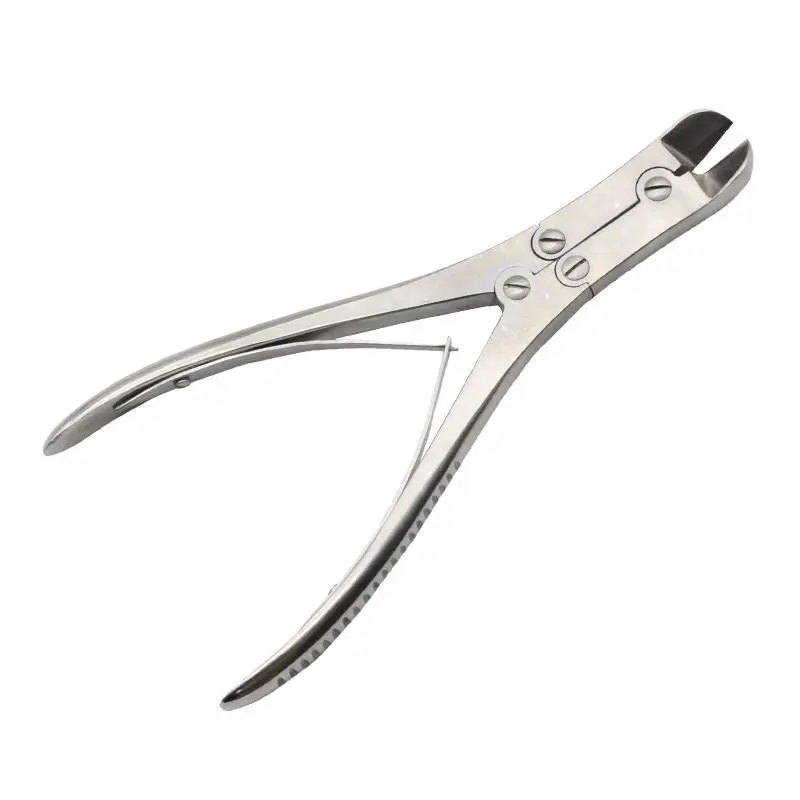 

Orthopedic surgical medical equipment for pets can be used with single joint biting scissors and double joint biting scissors