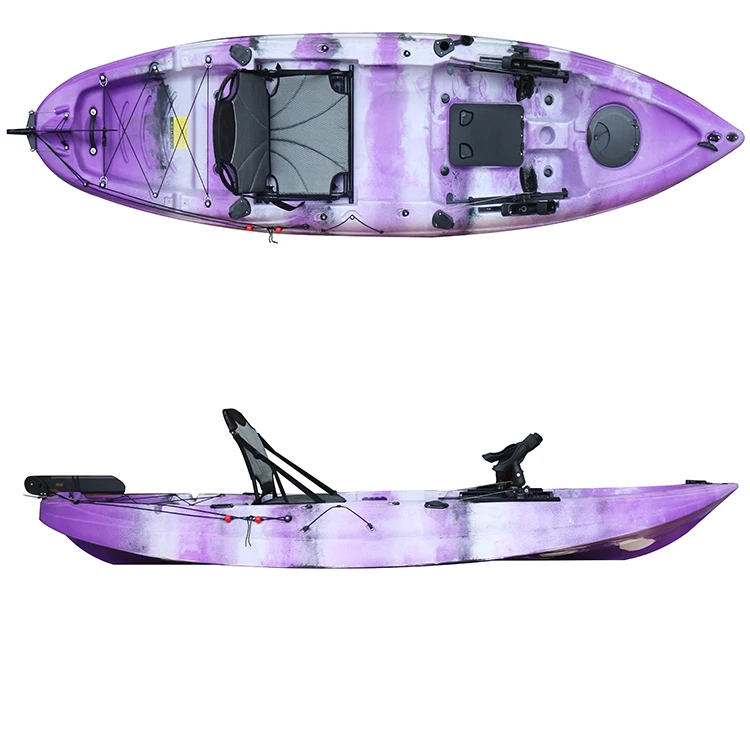 

2 Person Mold Fishing Boat With Paddle Fishing Kayak With Rudder System