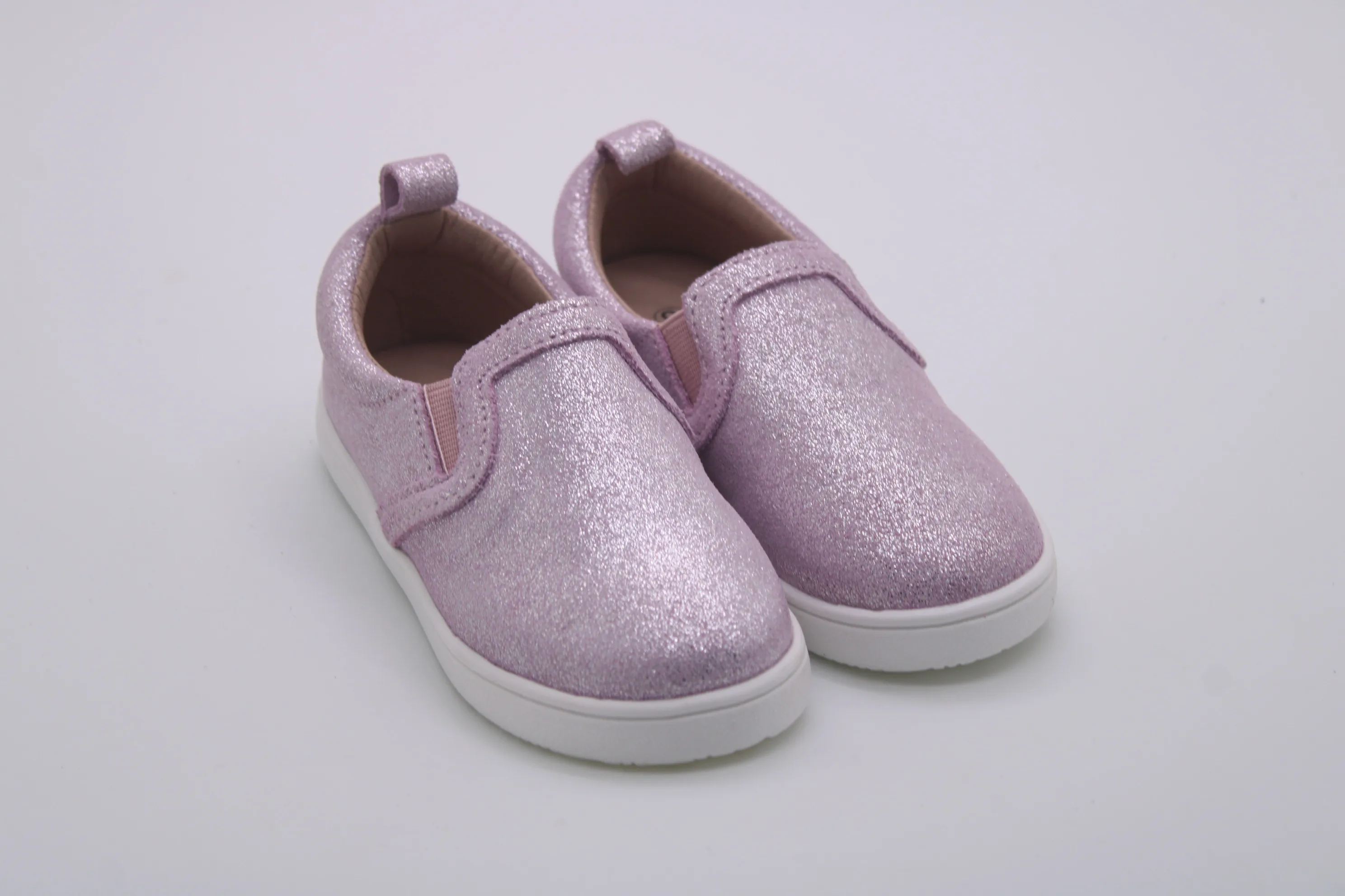 Wholesale Children Soft Leather Loafer Shoes Little Girls Princess Slip on Baby Shoes