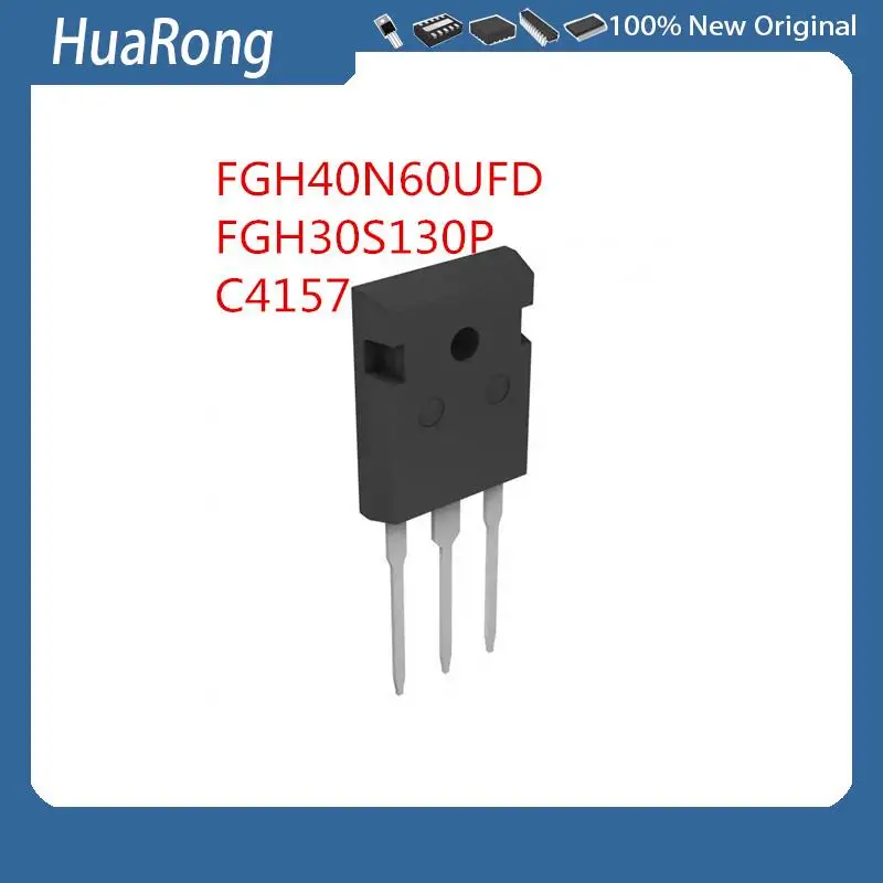 10PCS/LOT     FGH40N60UFD    600V 80A    FGH30S130P   1300V 60A 500W    C4157   2SC4157    TO-247