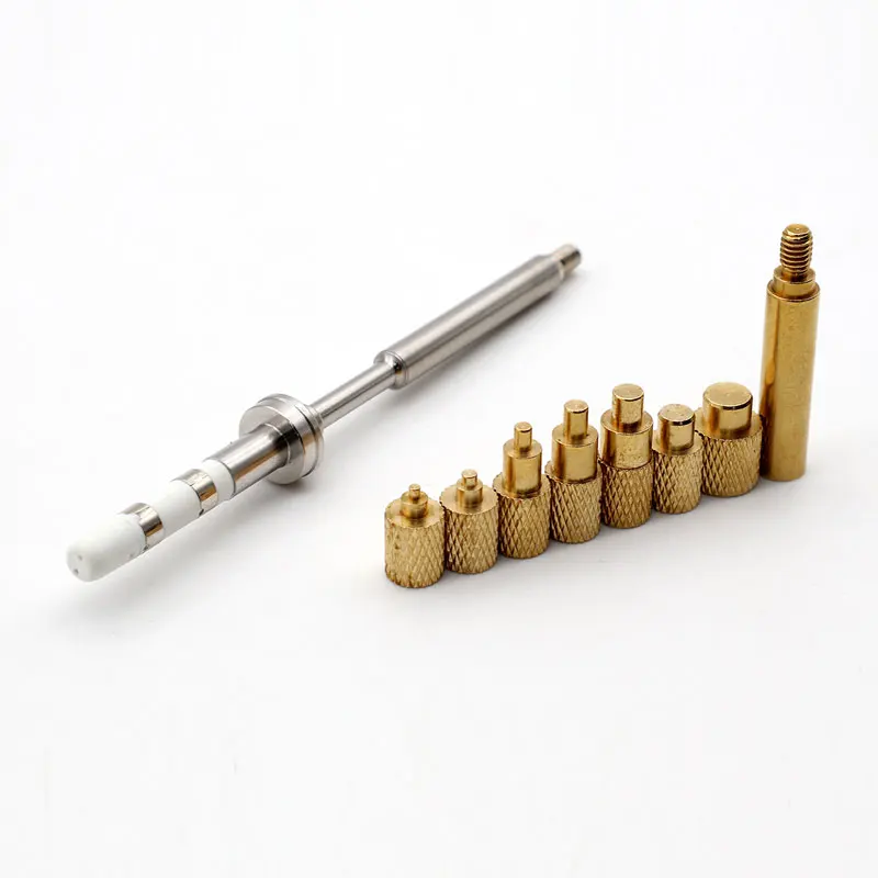 TS100 Soldeerbout Tip Warmte-inzetmoer Binnendraadkoppen M2-M8 Messing Hotmelt-inzetstuk voor elektronische reparatie en knutselen