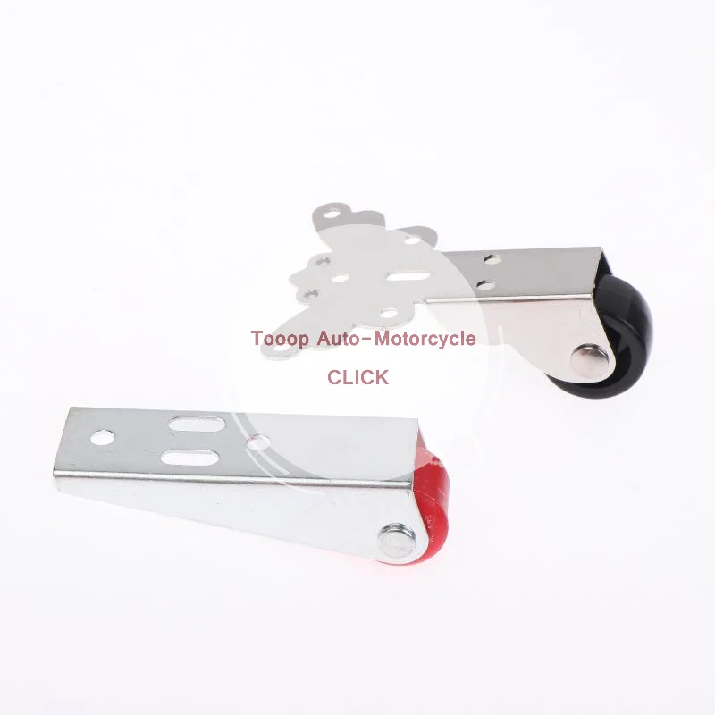 Movable Directional Furniture Caster Wheels 2Pcs Mini Fixed Roller Easy Install for Table Foot Cabinet Sofa Home Office