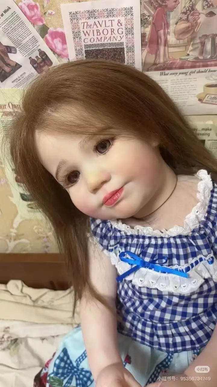 EGO Exclusive Offer 36inch Big Doll June 3years old All Real Photos Pure Hand Painted in different dress