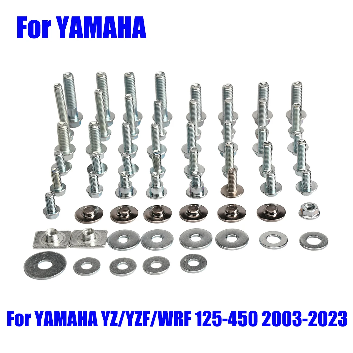 

Motorcycles For YAMAHA YZ 85 125 250 450 YZ250F YZ450F 250FX 450FX WR250F WR450F YZ125 YZ250 Fairing Fender Screw Bolt Kit Set