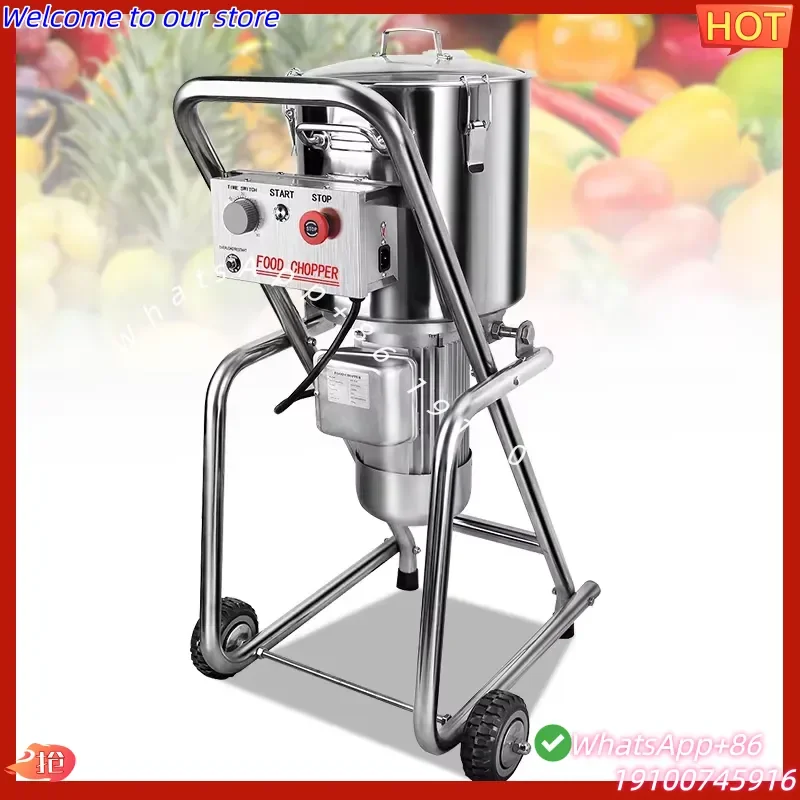 

2026Hot 30/32/50 Liter Heavy Large Stainless Steel Industrial Commercial Meat Chopper Food Processor Electric Meat