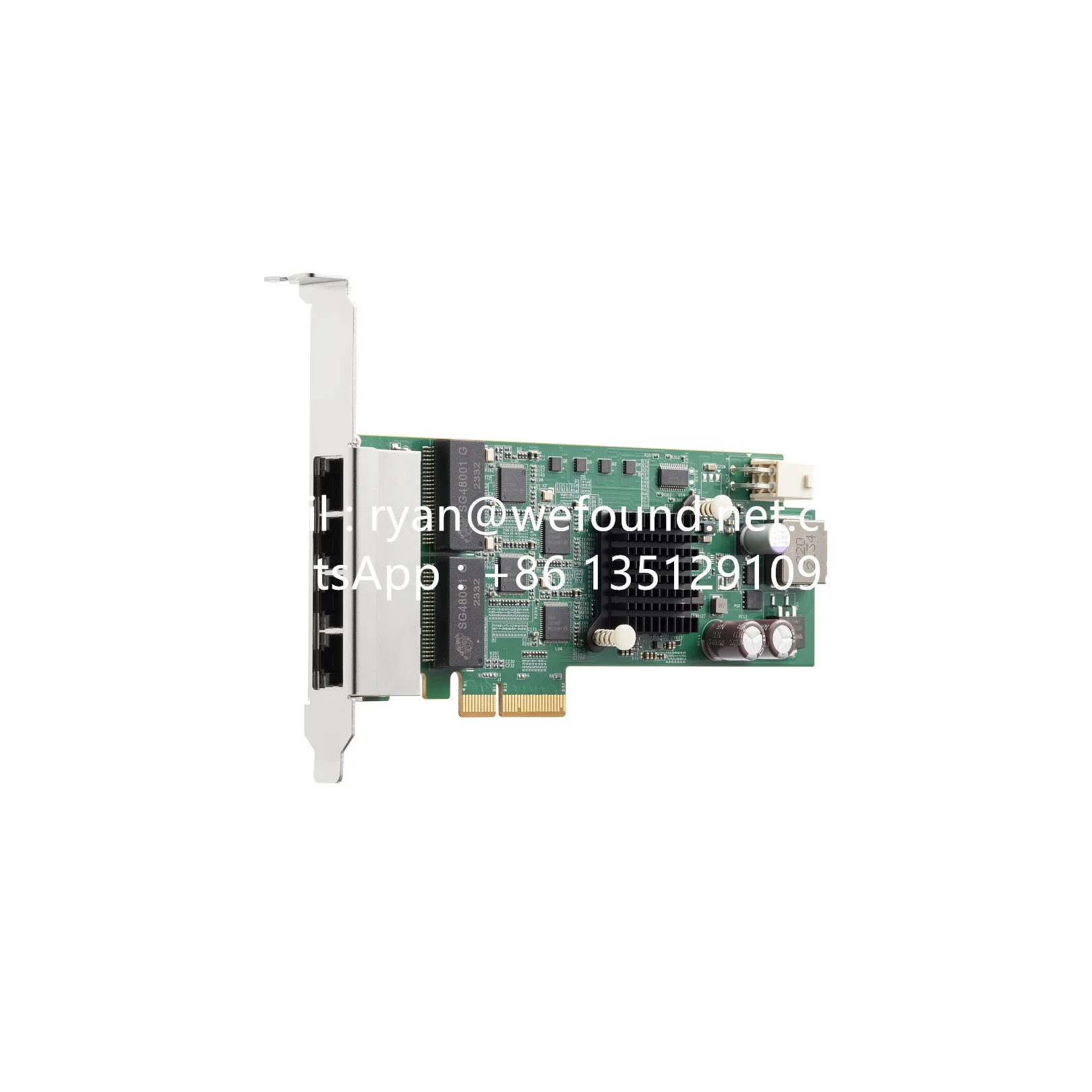 PCIe-GIE74V  4-ch PCI Express GigE Vision PoE Frame Grabbers