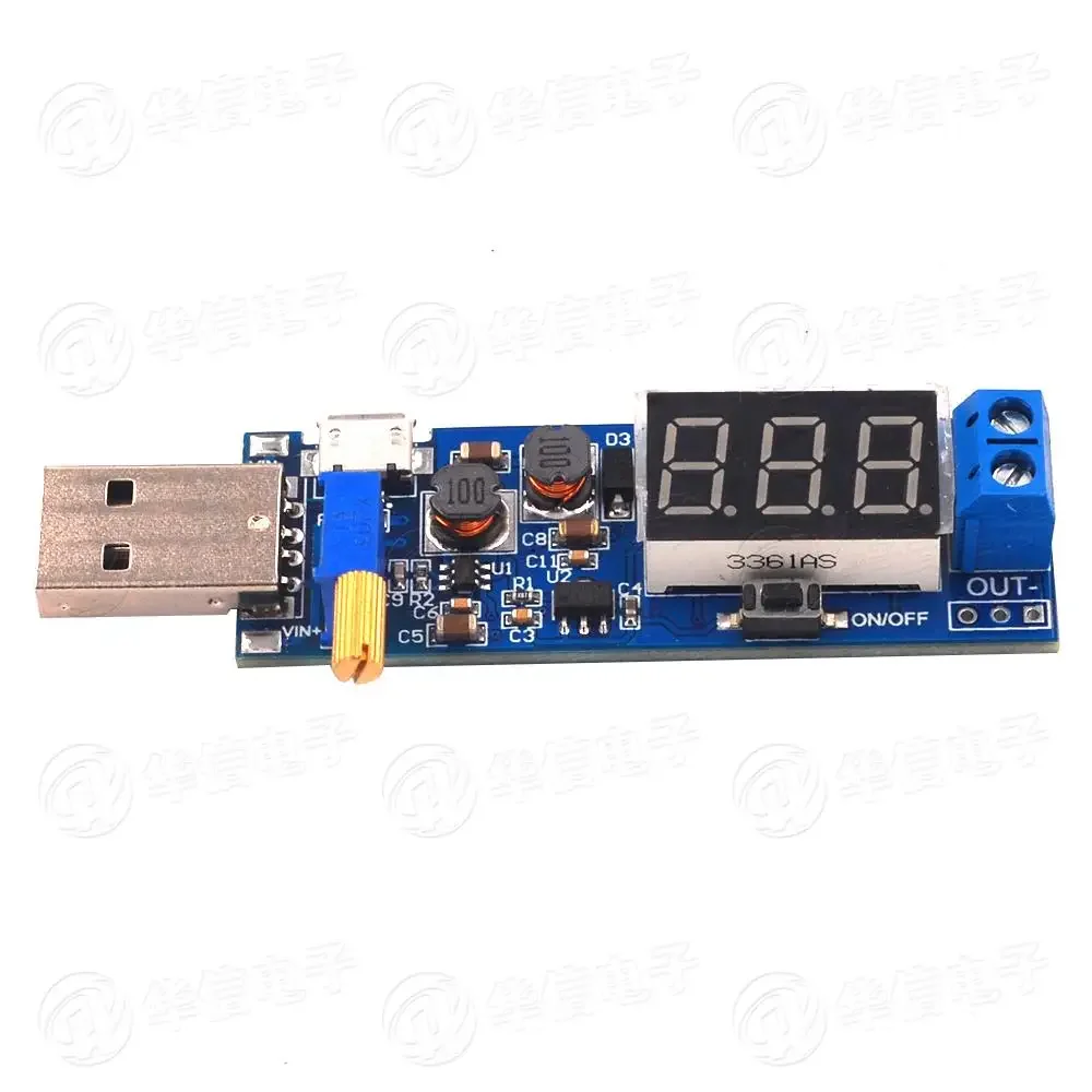 

10pcs/lot DC-DC USB Boost Power Regulator Module 5V to 3.3V 9V 12V 24V Desktop Power Module Micro/Type-C Interface