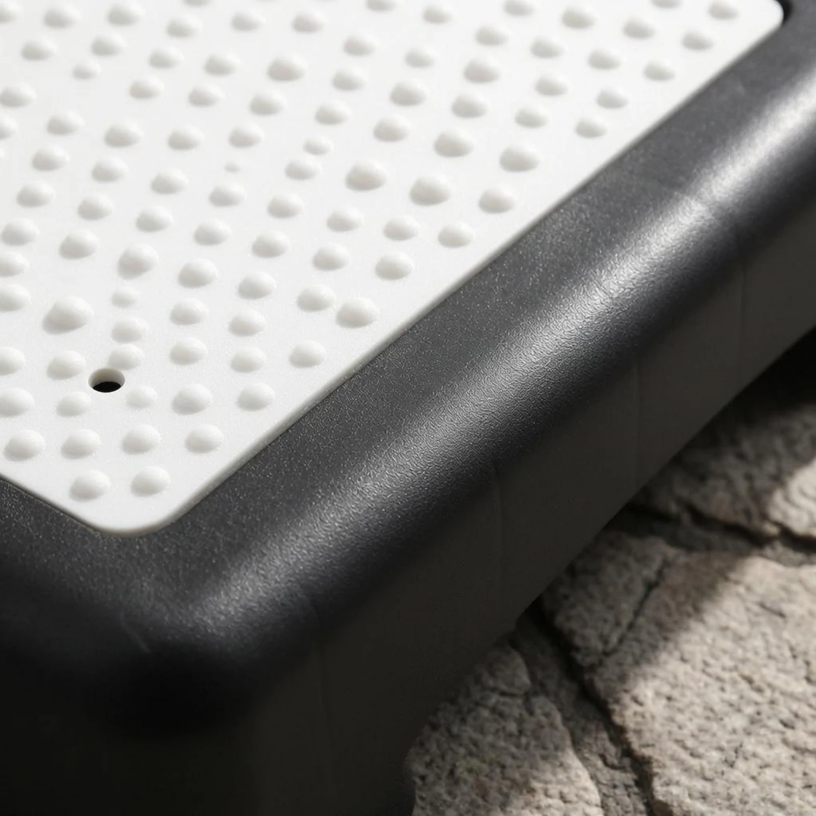 Outdoor Step Stool PP Anti-Slip Step Stool Heavy Duty Stable Base for Stairs