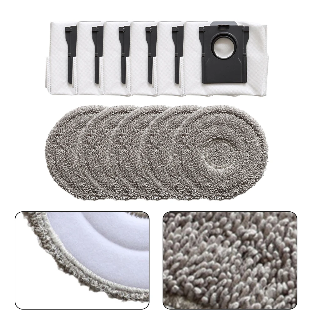 FOR MOVA P10 Pro Ultra / RLP55SE Robot Vacuum Accessories Mop Cloth Dust Bag Vacuum Cleaner Accessory Kit