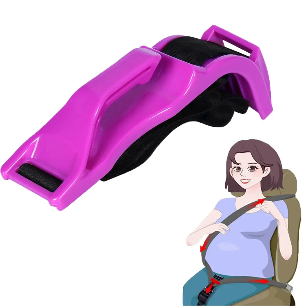 

Pregnant Car Seat Belt Adjuster Comfort and Safety for Maternity Moms Belly Pregnancy seat belt Pregnant Woman Driving Safe Belt