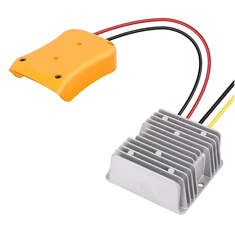 

DC Power Adapter For Dewalt 20V Max Battery,Step Down Voltage Converter Inverter, For Golf Cart LED Strip Light