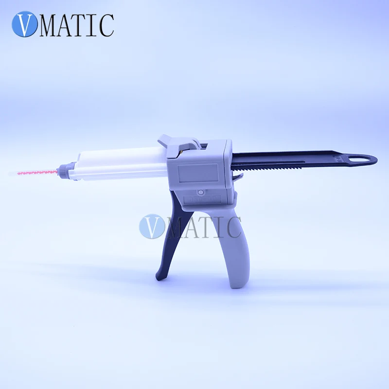 

Free Shipping 10:1 Dental Impression Mixing Dispenser Dispensing Caulking Gun 50ml/cc Glue Dispensing Gun