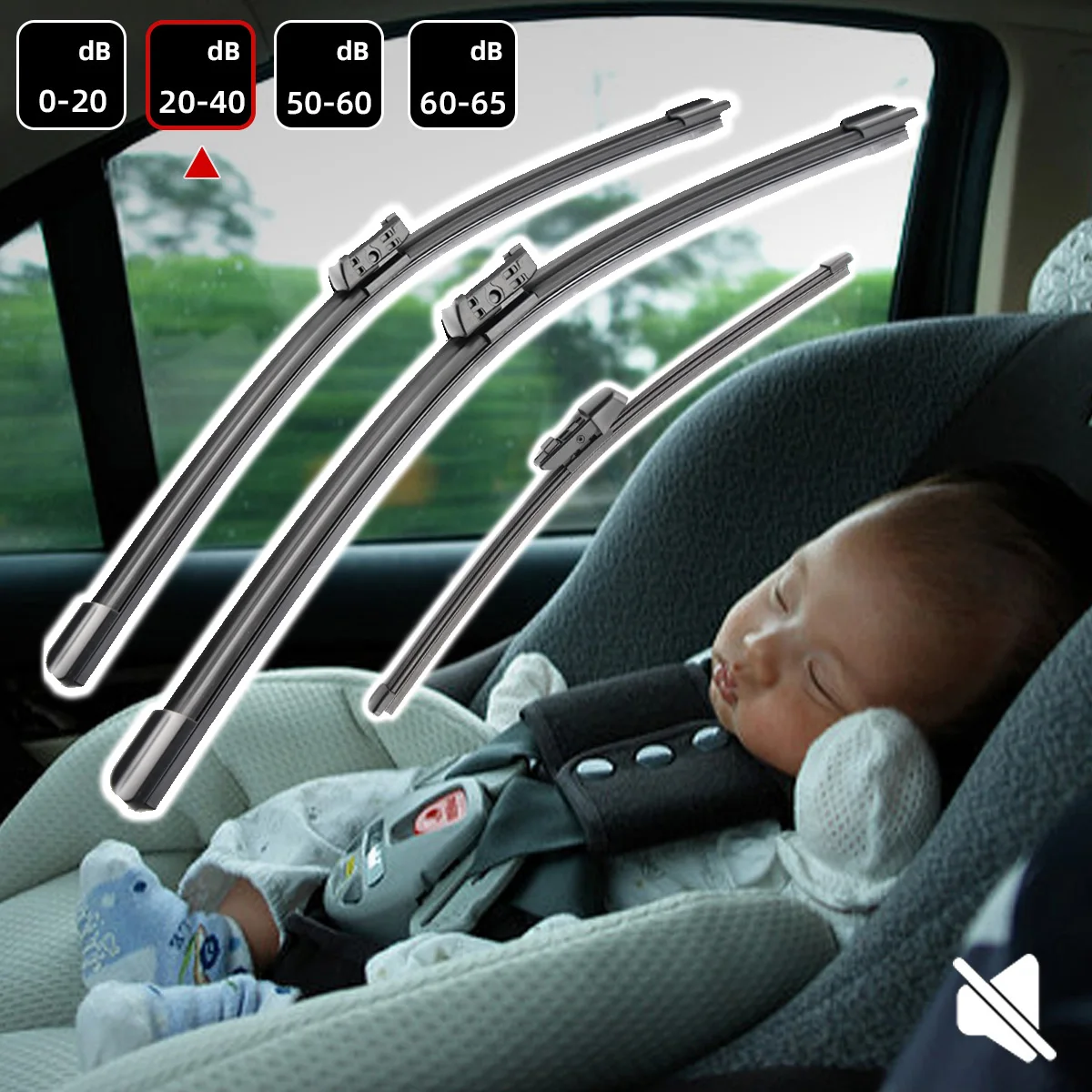 شفرات ممسحة زجاج السيارة الأمامي مناسبة لمقعد إيبيزا 6F 2018-2023 الممسحات الأمامية والخلفية 26 "+ 16" + 13 "قطع غيار السيارات 2020 2021