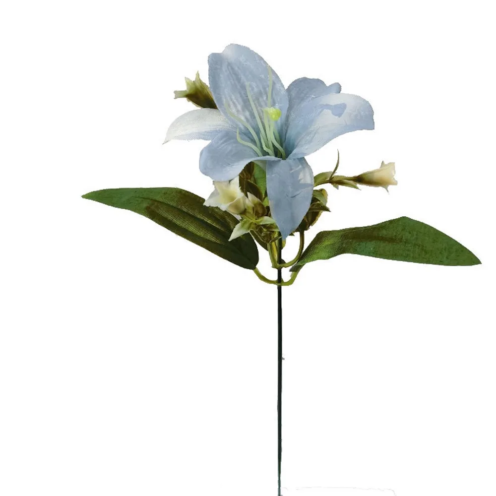 

Plastic Artificial Flower Branch Handmade Real Touch Wedding Bouquets DIY Craft Simulated Flower Outdoor Garden